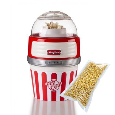 ARIETE 2957 Heißluft-Popcorn-Hersteller mit Mais