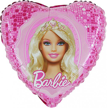 Ballon Barbie pink 45 cm