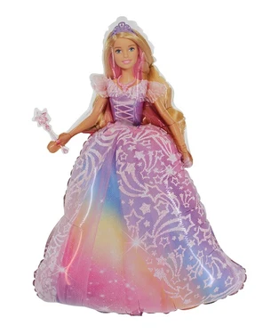Ballon Barbie Prinzessin 80 cm