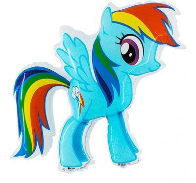 Ballon My little Pony Rainbow Dash 77,5 cm