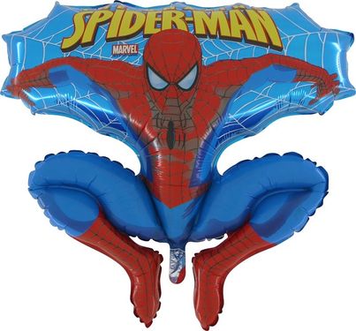 Ballon Spiderman blau 90 cm