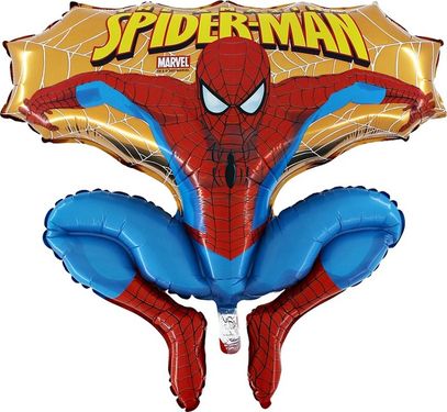 Ballon Spiderman gold 90 cm