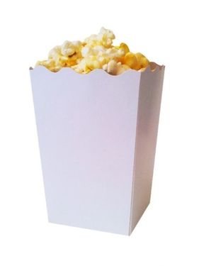 Popcornbox 0,75 L MICRO Bianco