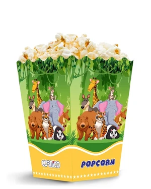 Popcornbox 1,7 L MINI Tiere ZOO