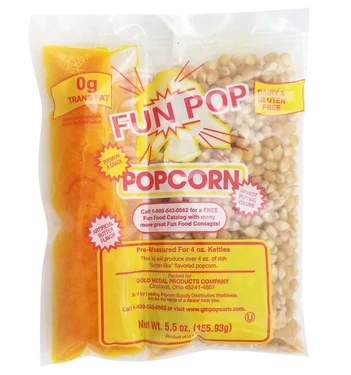 FunPop Popcorn 156 g Mais Fett Salz