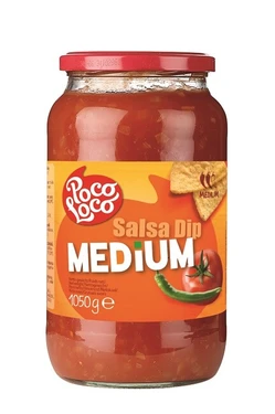 Salsa Dip Medium Poco Loco 1050 g