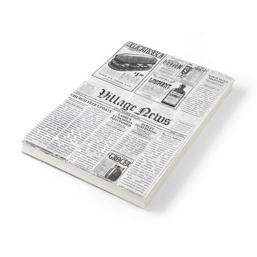 Einschlagpapier, fettdicht 250 × 350 mm, 500 Stk "Zeitung"