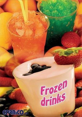 Poster CORNiCO frozen drinks A3