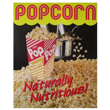 Plakat Popcorn-Tüte 56 × 43 cm