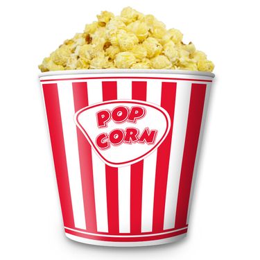 Becher 5 L Popcorn XXL