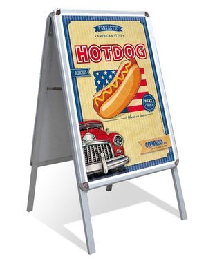 Plakatständer A2 Hot Dog USA