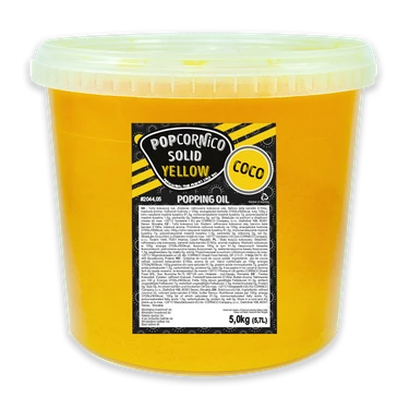 Fett POPCORNiCO Kokosnuss gelb 5 kg