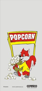 Tüte 1,5 L Popcorn Eichhörnchen